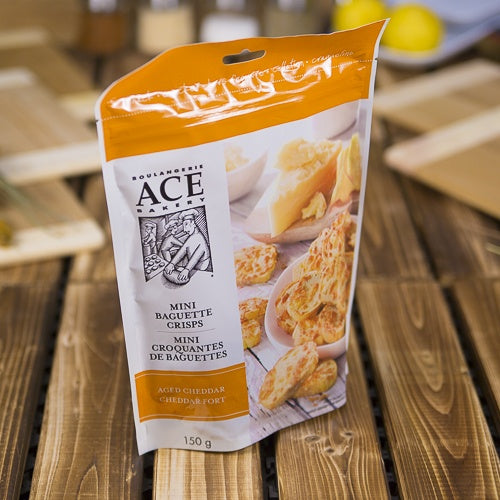 Ace Bakery Aged Cheddar Mini Crisps