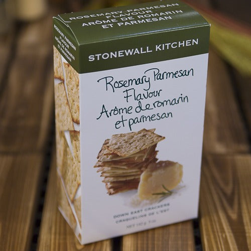 Stonewall Rosemary Parmesan Crackers