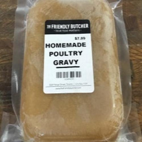 Homemade Poultry Gravy, frozen