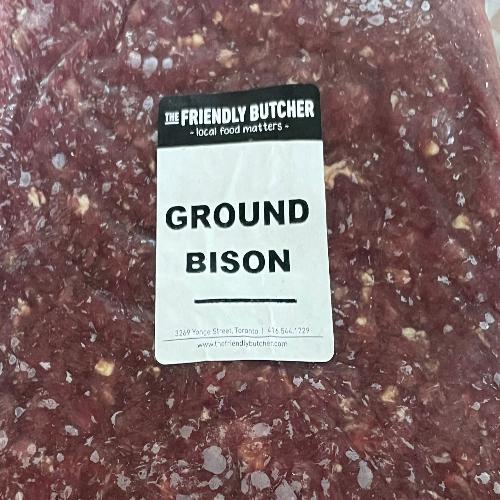 Ground Bison (frozen)