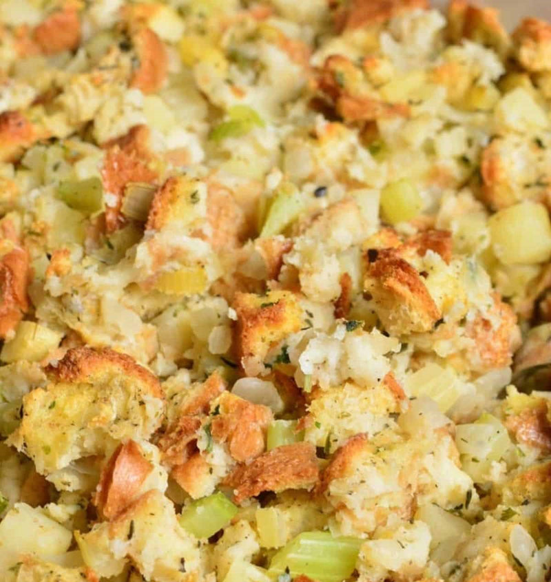 Homemade Garden Herb Stuffing