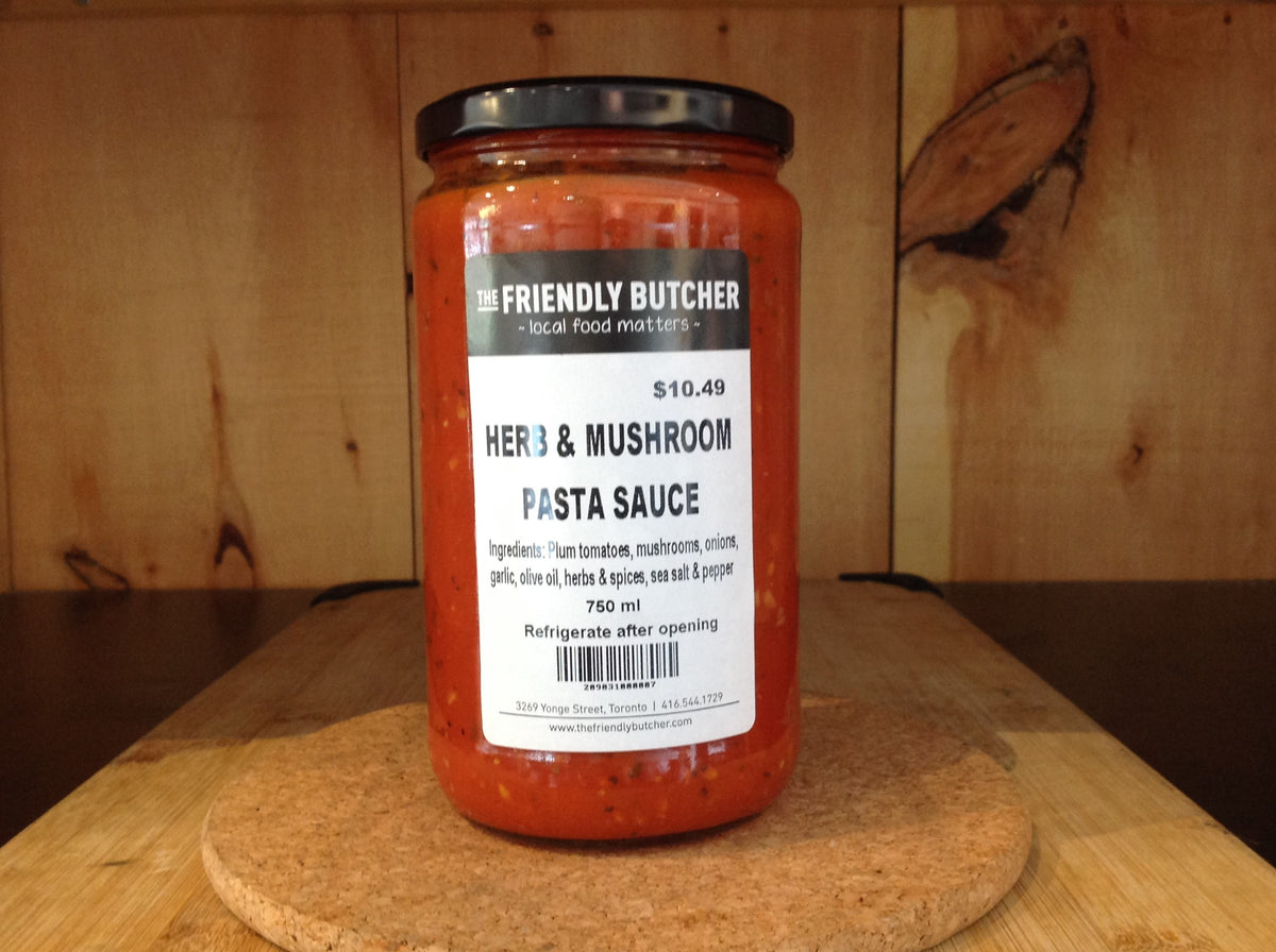 Herb and Mushroom Pasta Sauce