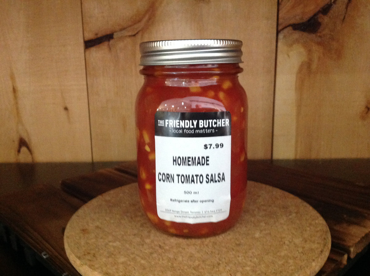 Homemade Corn Tomato Salsa