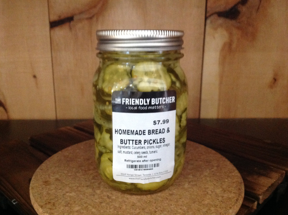 Homemade Bread and Butter Pickles