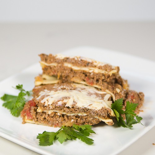 Meat Lasagna, large size