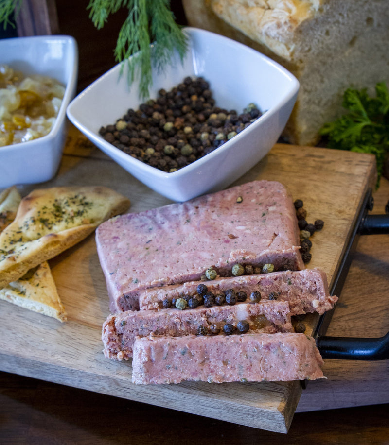 Aux Trois Country Style Black Pepper Pate
