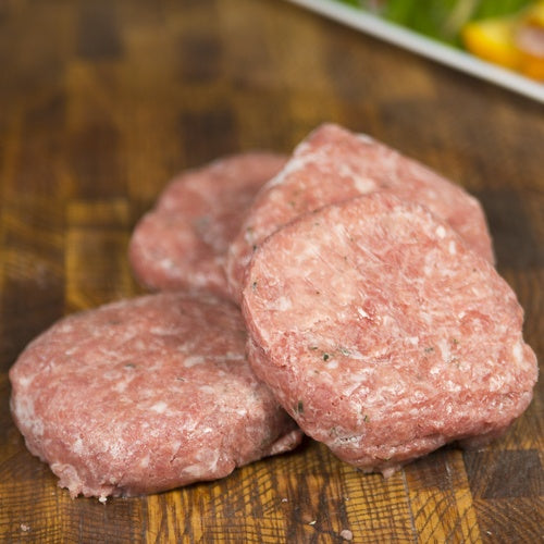 Turkey Burgers, frozen, pack of two